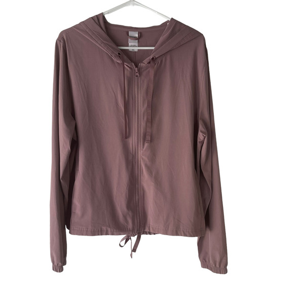 Victoria's‎ Secret Size Large Sport Mauve Pink Zip Up Athletic Jacket - Picture 1 of 7